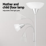 Artiss Floor Lamp Mother and Child Modern Home Living Room Office Reading Silver