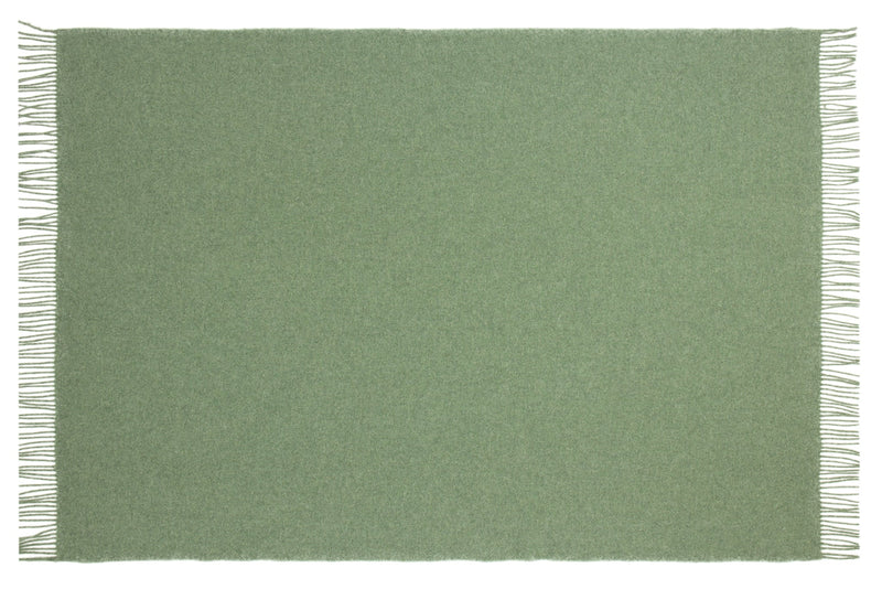 Brighton Throw - 100% NZ Wool - Sage