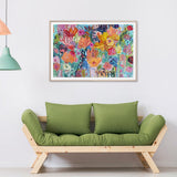 Wall Art 60cmx90cm Carrie Schmitt Wood Frame Canvas