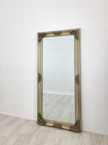 Deluxe French Provincial Ornate Mirror - Champagne - 90cm x 170cm