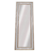 Medium Gold Beaded Framed Mirror - 70cm x 170cm