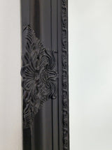 French Provincial Ornate Mirror - BLACK - X Large 100cm x 190cm