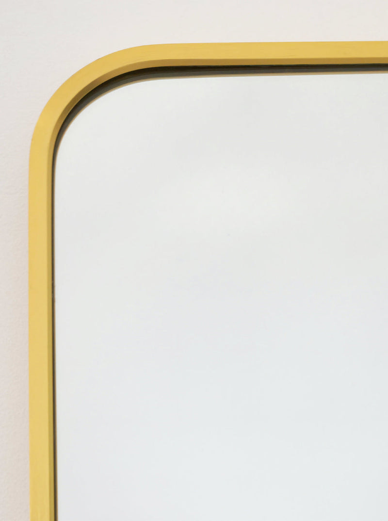 Gold Metal Rectangle Mirror - Medium 80cm x 170cm