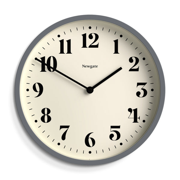 Newgate Number Four Wall Clock Matte French Navy