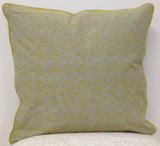 Azuk Mustard Yellow & Grey Cushion Cover