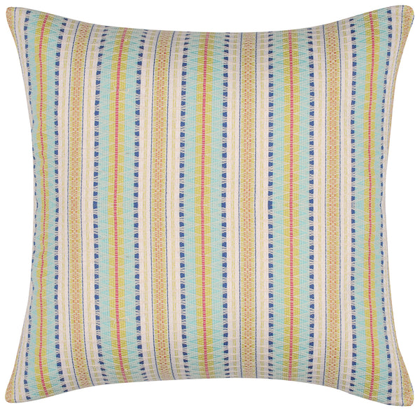 Finn Yellow Multicoloured Retro Cushion Cover