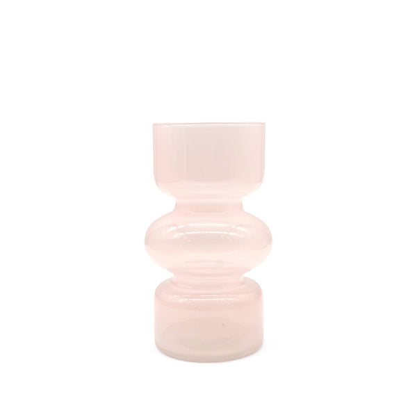 Tondu Glass Vase Pink