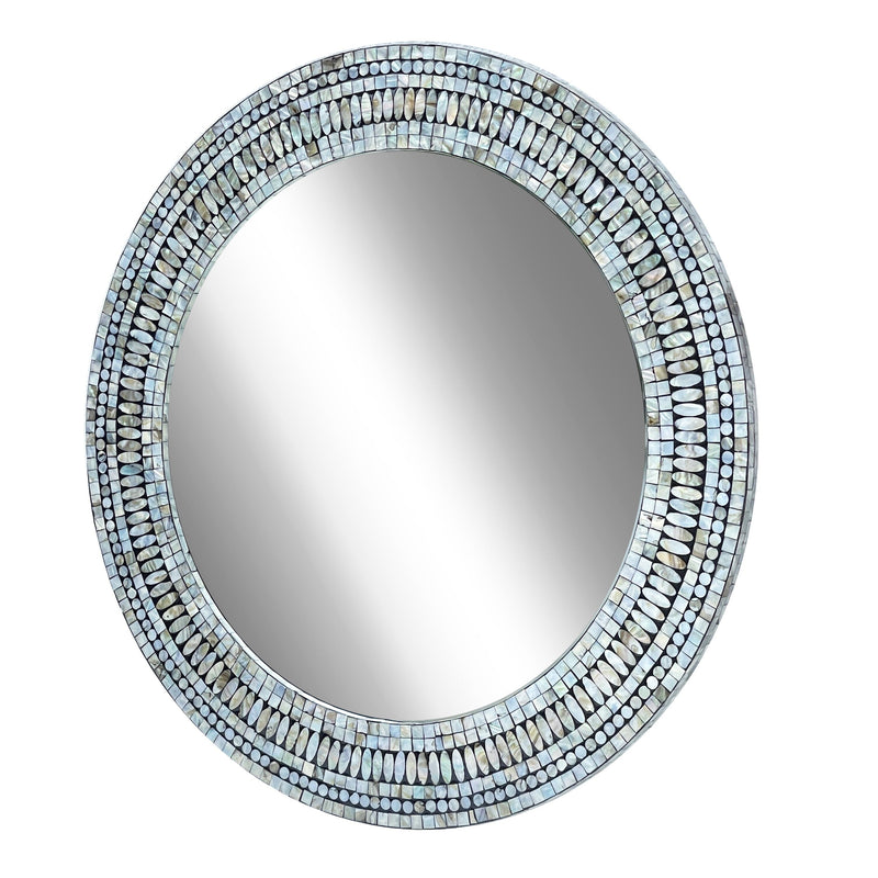 COOPER  MOTHER OF PEARL HAND MADE MIRROR